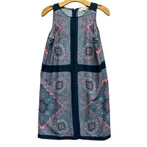 Ann Taylor Loft Delicate Silky Sleeveless‎ Dress Paisley Size S EUC